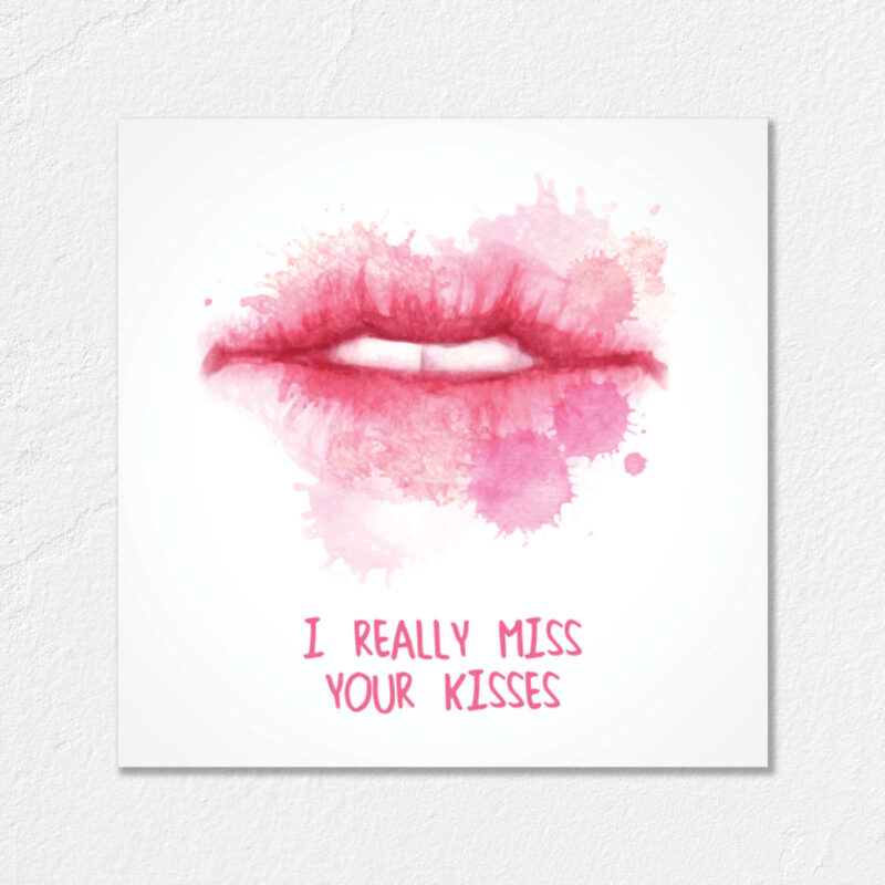 Slika na kanvas platnu - Miss your kisses