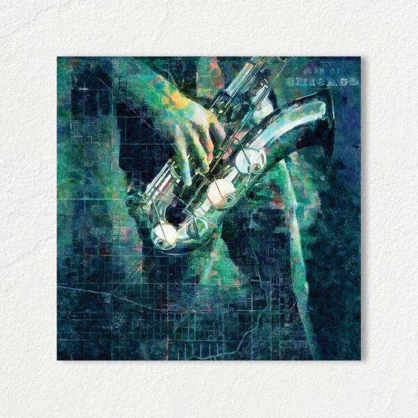 Slika saksofonista